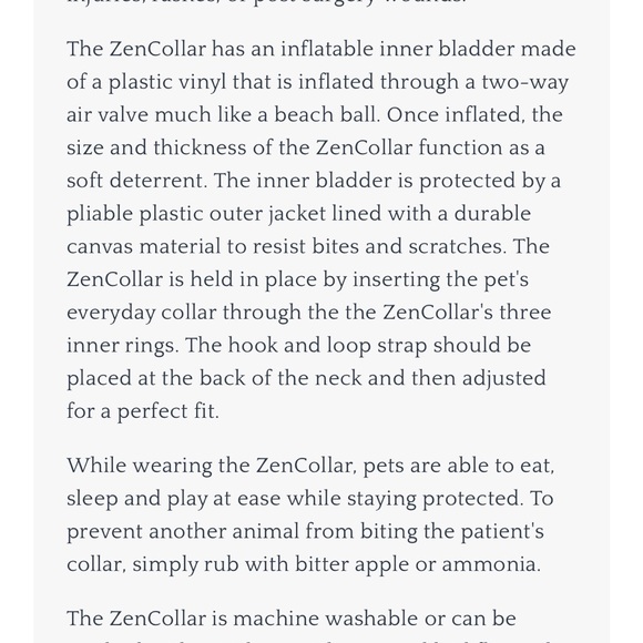 Zen Pet Pro Collar Comfortable Recovery Collar - Picture 3 of 4